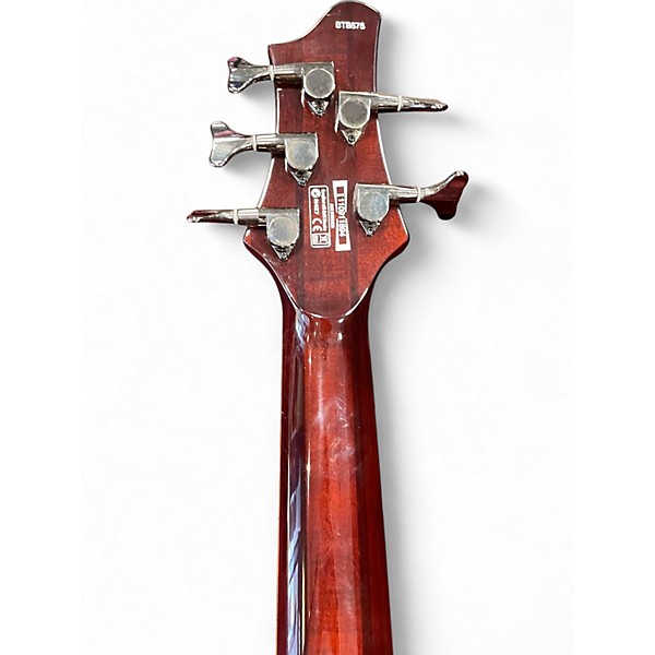 Used Ibanez BTB575 2 Tone Sunburst Electric Bass Guitar