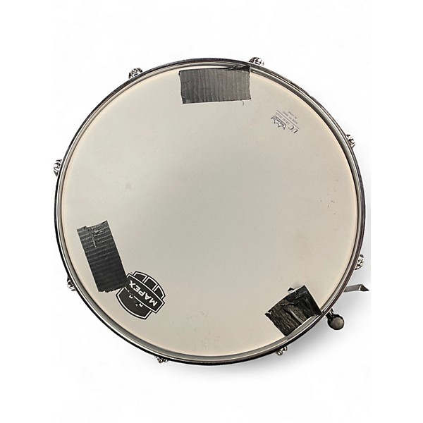 Used Mapex 5 Piece Venus Black and White Drum Kit