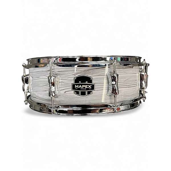 Used Mapex 5 Piece Venus Black and White Drum Kit