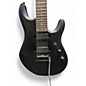 Used Sterling by Music Man John Petrucci JP157 7 String Black Solid Body Electric Guitar
