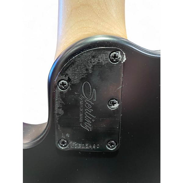 Used Sterling by Music Man John Petrucci JP157 7 String Black Solid Body Electric Guitar