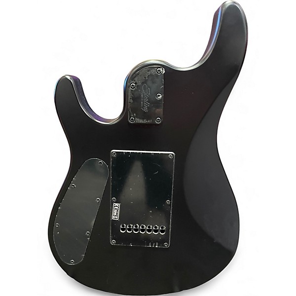 Used Sterling by Music Man John Petrucci JP157 7 String Black Solid Body Electric Guitar