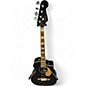 Used Fender Kingman Acoustic Electric Bass Black Acoustic Bass Guitar thumbnail
