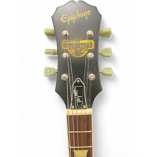 Used Epiphone Joe Perry Boneyard LP Standard Tiger Eye Solid Body Electric Guitar
