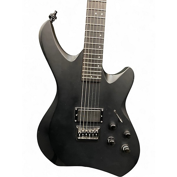 Used Line 6 VARIAX SHURIKEN Satin Black Solid Body Electric Guitar