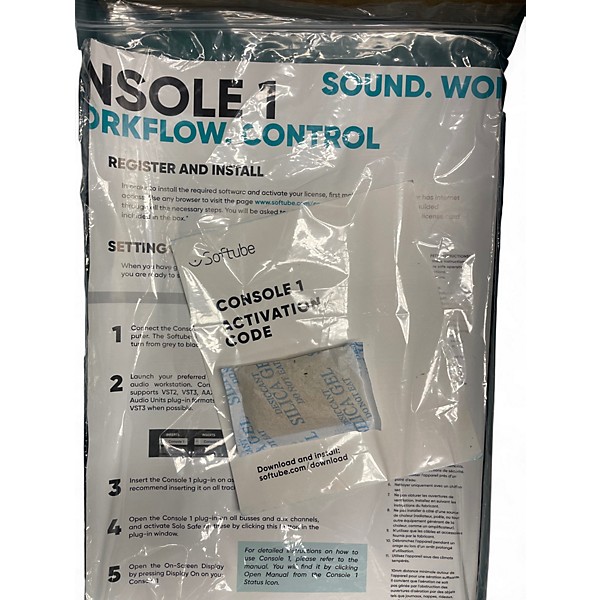 Used Softube console 1 Control Surface