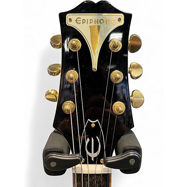 Used Epiphone Wildkat with Bigsby White Hollow Body Electric Guitar