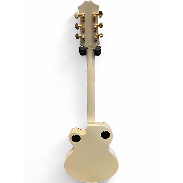 Used Epiphone Wildkat with Bigsby White Hollow Body Electric Guitar