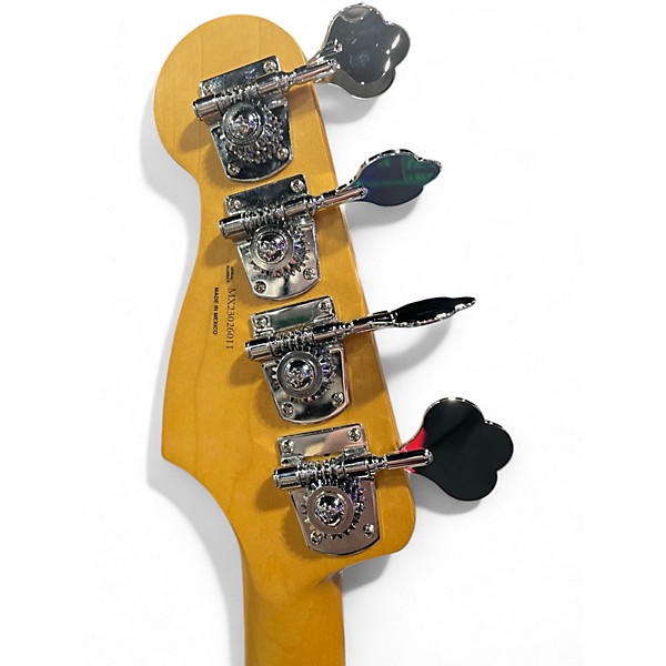 Used Fender player plus p bass Fiesta Red Electric Bass Guitar