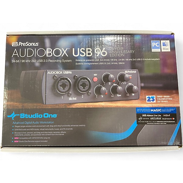 Used PreSonus Audiobox USB 96 Audio Interface