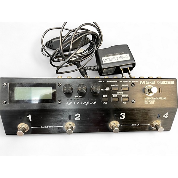 Used BOSS MS3 Multi Effects Switcher Effect Processor