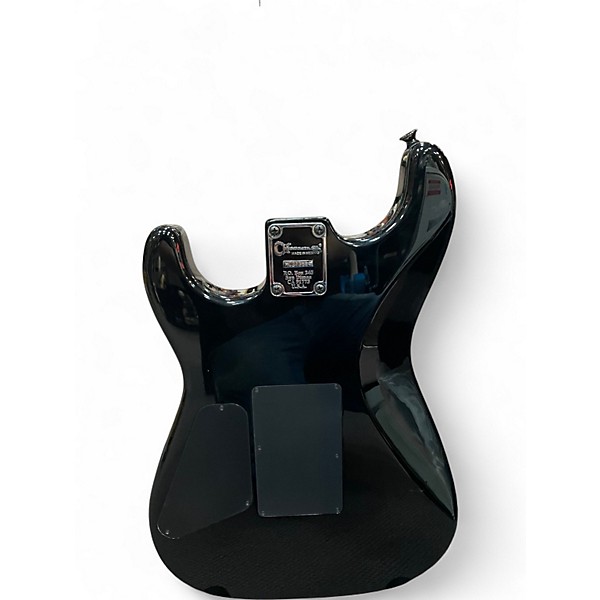 Used Charvel San Dimas Style 1 HH floyd Black Solid Body Electric Guitar