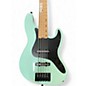Used Schecter Guitar Research J-5 Sea Foam Green Electric Bass Guitar