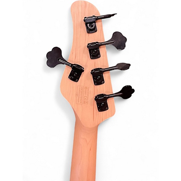 Used Schecter Guitar Research J-5 Sea Foam Green Electric Bass Guitar