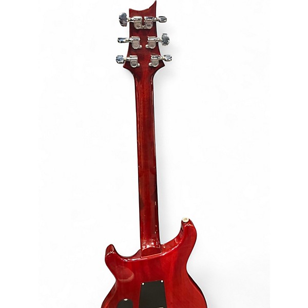 Vintage 1989 PRS Standard 24 Red Solid Body Electric Guitar