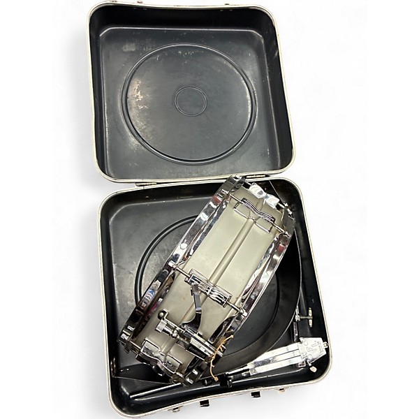 Used Ludwig 5X14 Acrolite Snare Chrome Silver Drum