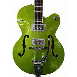Used Gretsch Guitars G6120SH Brian Setzer Signature Hot Rod Extreme Coolant Green Hollow Body Electric Guitar