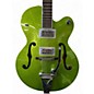Used Gretsch Guitars G6120SH Brian Setzer Signature Hot Rod Extreme Coolant Green Hollow Body Electric Guitar thumbnail