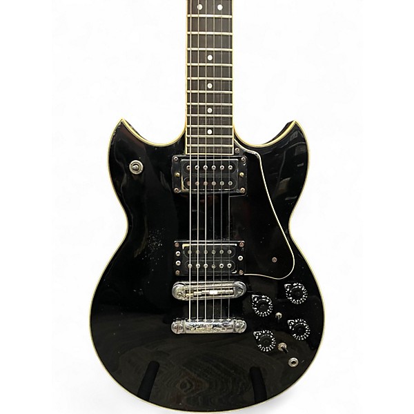 Vintage 1970s Yamaha SG1500 Black Solid Body Electric Guitar
