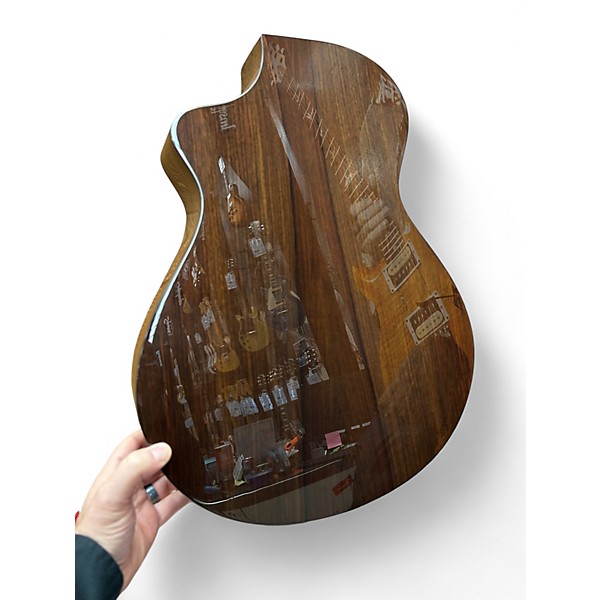 Used Breedlove Premier Concert Rosewood Edgeburst  Acoustic Electric Guitar