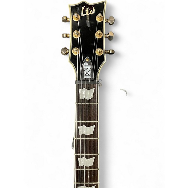 Used ESP ltd sunset marquis Black Solid Body Electric Guitar