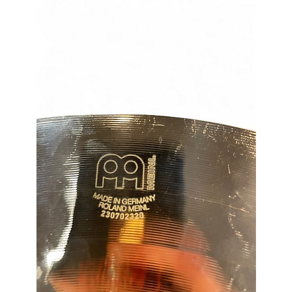 Used MEINL 16in EXTRA THIN HAMMERED CRASH Cymbal