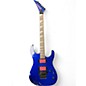 Used Jackson DINKY  Blue Solid Body Electric Guitar thumbnail