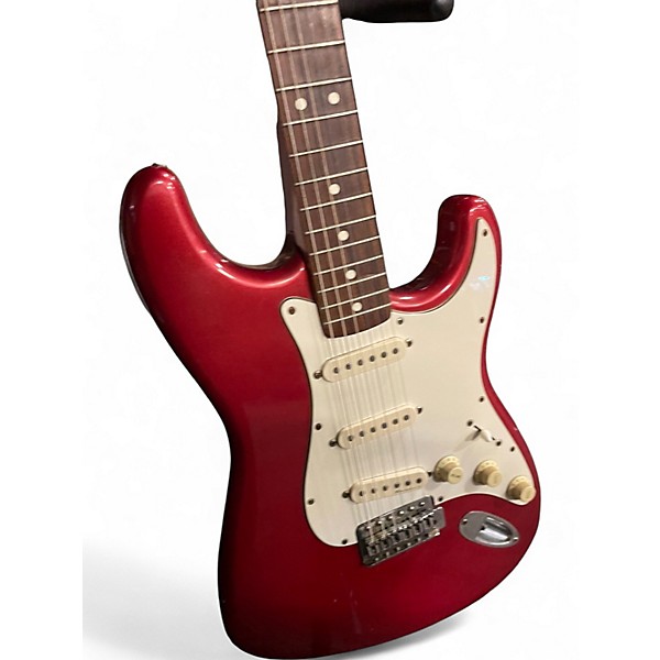 Used Fender Player Stratocaster Ruby Solid Body Electric Guitar