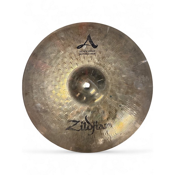 Used Zildjian 15in A Series Heavy Hi Hat Bottom Cymbal
