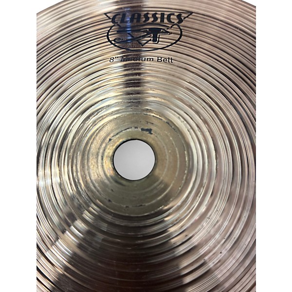 Used MEINL 8in classics medium bell Cymbal