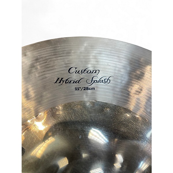 Used Zildjian 11in K Custom Hybrid Splash Cymbal