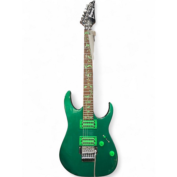 Used Ibanez RG 220 Green Solid Body Electric Guitar