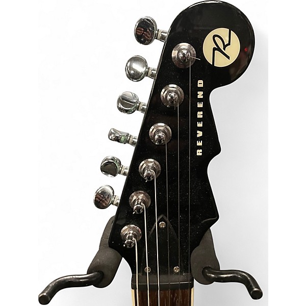 Used Reverend Warhawk Sage Green Metallic Solid Body Electric Guitar