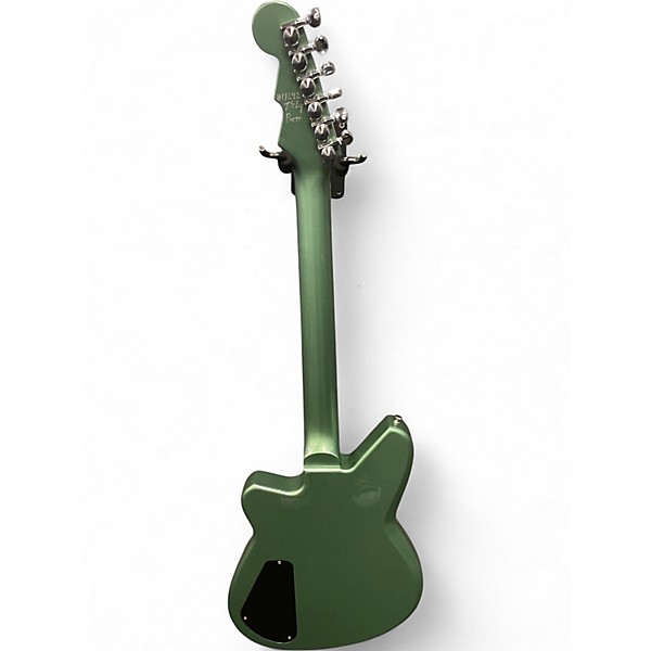 Used Reverend Warhawk Sage Green Metallic Solid Body Electric Guitar