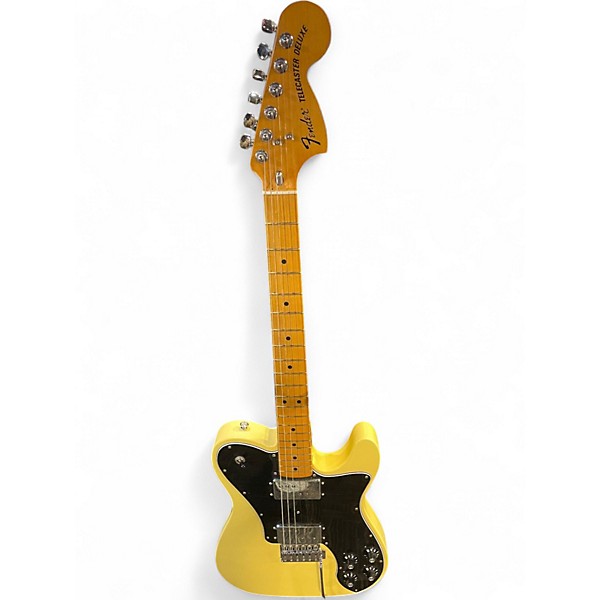 Used Fender Vintera 70s Telecaster Deluxe Vintage White Solid Body Electric Guitar