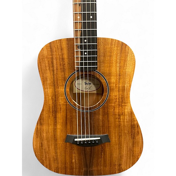 Used Taylor BTE Koa Natural Acoustic Electric Guitar