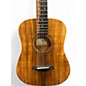 Used Taylor BTE Koa Natural Acoustic Electric Guitar