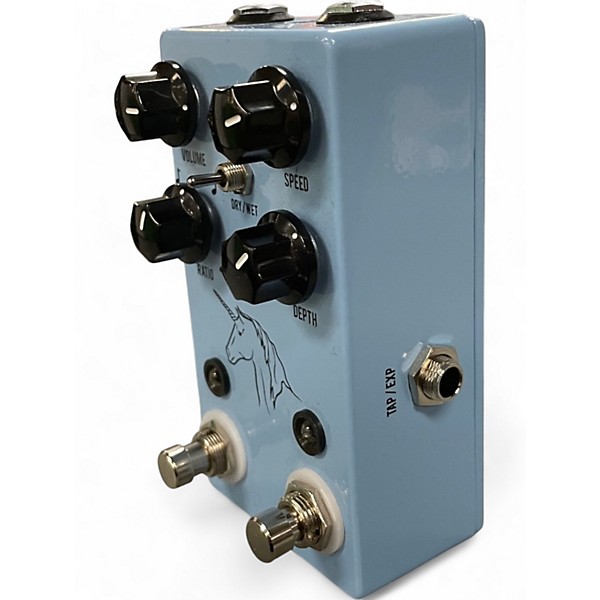 Used JHS Pedals Unicorn Uni-Vibe Photocell Modulator with Tap Tempo Effect Pedal