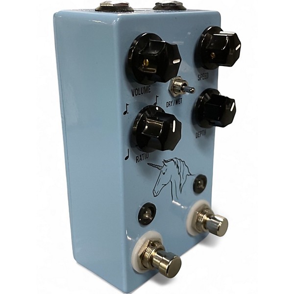 Used JHS Pedals Unicorn Uni-Vibe Photocell Modulator with Tap Tempo Effect Pedal