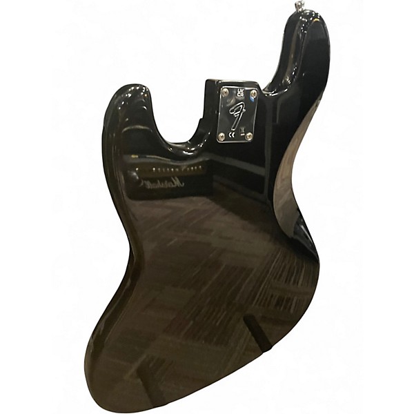 Used Fender USA Geddy Lee Signature Jazz Bass Black Electric Bass Guitar