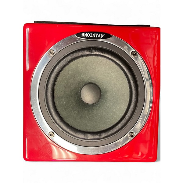 Used Avantone Mix Cube Pair Red Powered Monitor