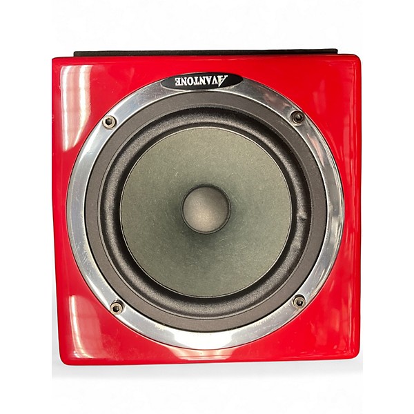 Used Avantone Mix Cube Pair Red Powered Monitor