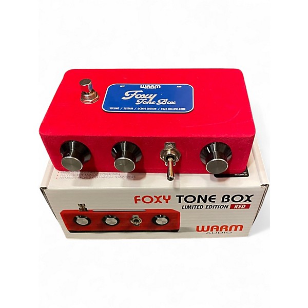 Used Warm Audio Foxy Tone Box Limited Edition Effect Pedal