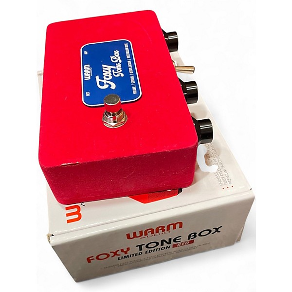 Used Warm Audio Foxy Tone Box Limited Edition Effect Pedal