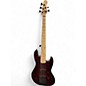 Used Michael Kelly Element 5 Open Pore Trans Red Electric Bass Guitar thumbnail