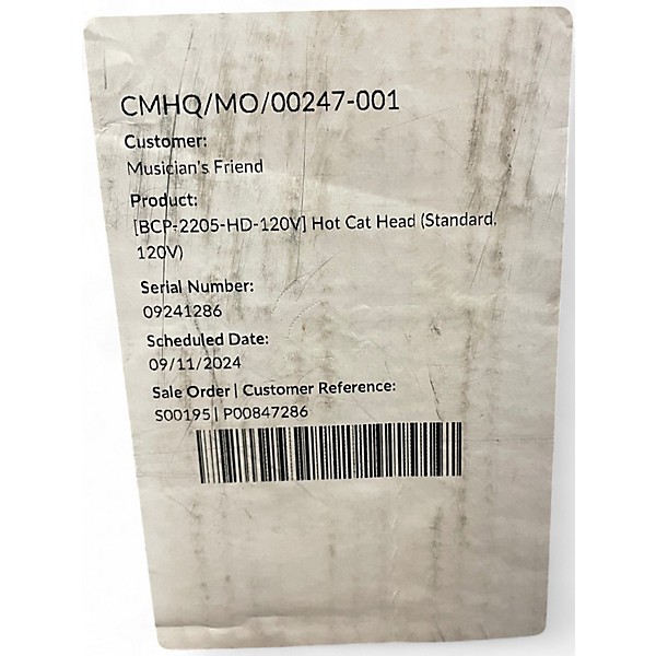 Used Bad Cat Hot Cat Handwired Series 2-Channel 45-Watt Tube Guitar Amp Head