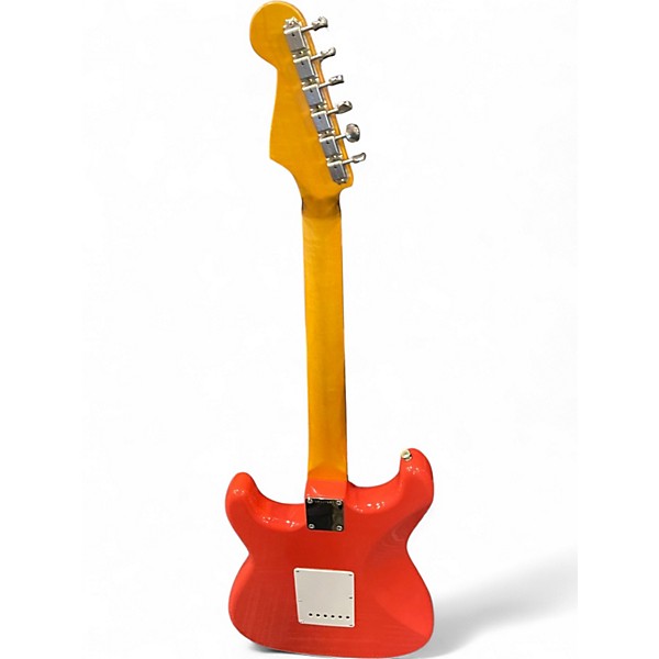 Used Fender AMERICAN VINTAGE II 1961 STRATOCASTER Fiesta Red Solid Body Electric Guitar
