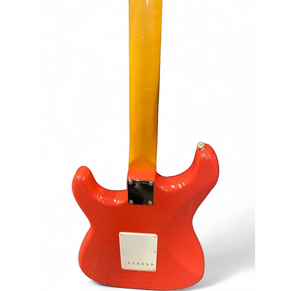 Used Fender AMERICAN VINTAGE II 1961 STRATOCASTER Fiesta Red Solid Body Electric Guitar