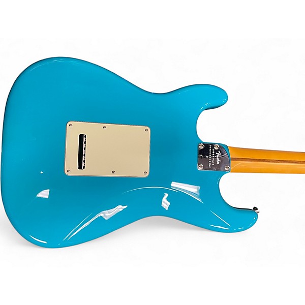 Used 2025 Fender American Professional II Stratocaster Miami Blue Solid Body Electric Guitar