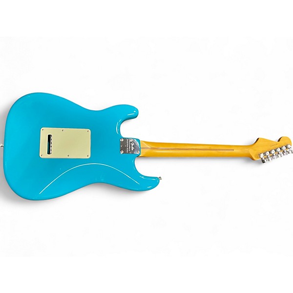 Used 2025 Fender American Professional II Stratocaster Miami Blue Solid Body Electric Guitar